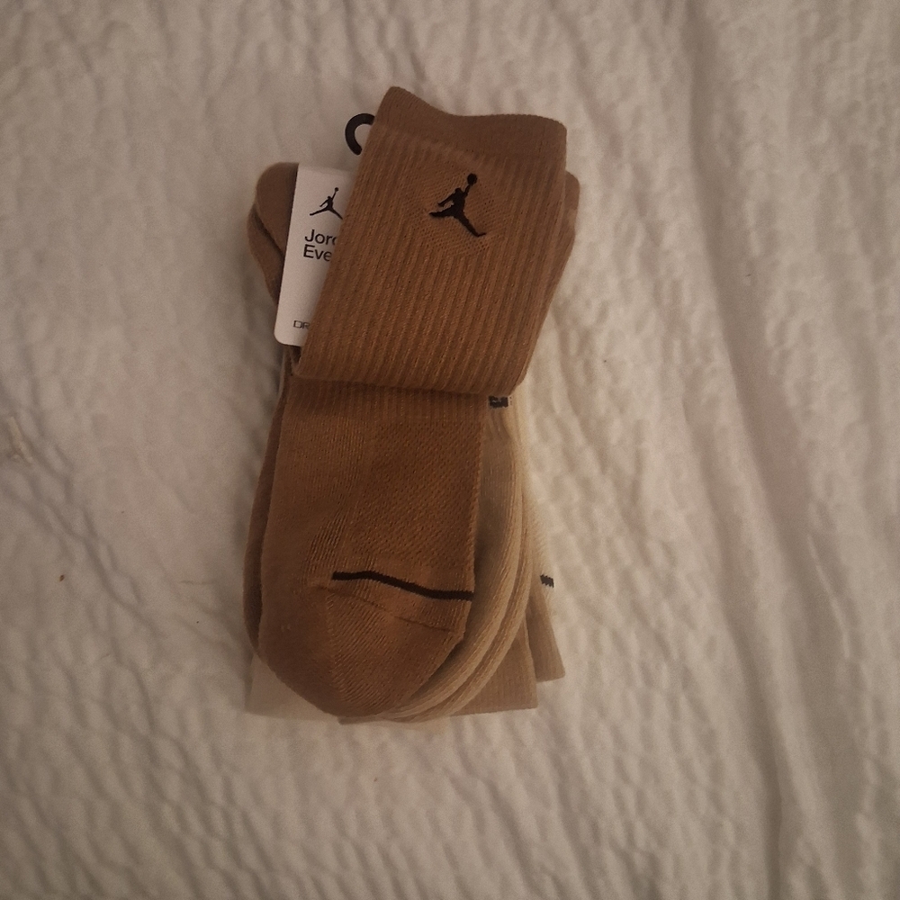 Jordan Tan Crew Socks